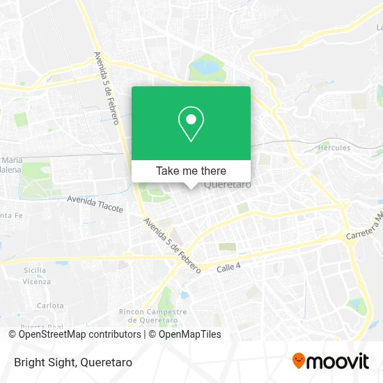 Bright Sight map