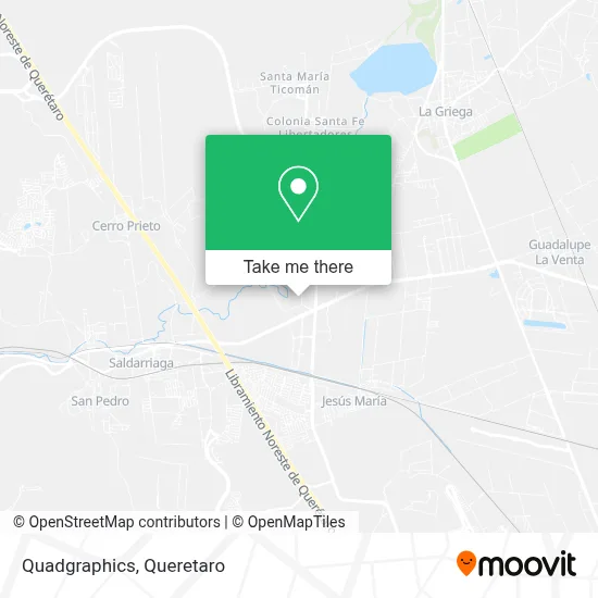 Quadgraphics map