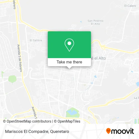 Mariscos El Compadre map