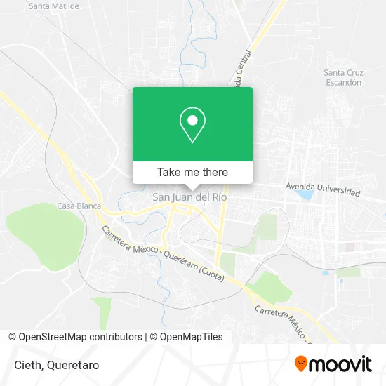 Cieth map