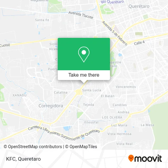 Kfc map