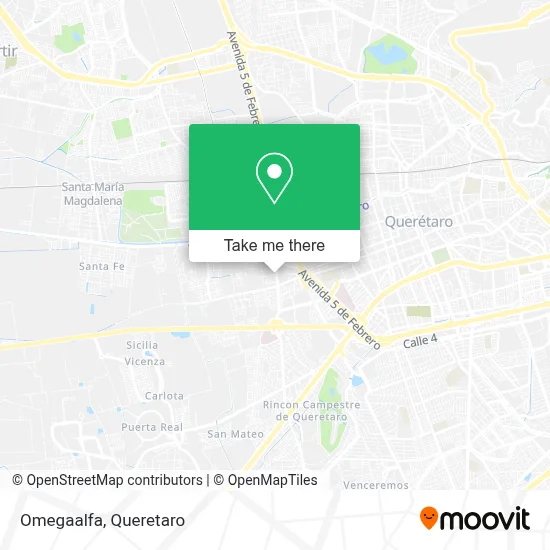 Omegaalfa map