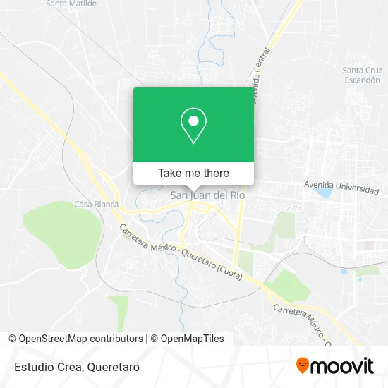 Estudio Crea map