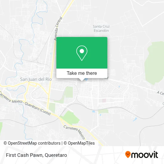 First Cash Pawn map