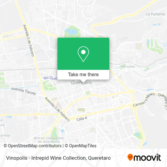 Vinopolis - Intrepid Wine Collection map
