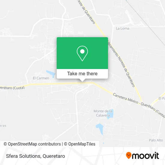 Sfera Solutions map