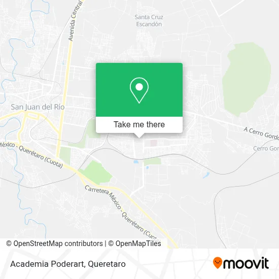 Academia Poderart map