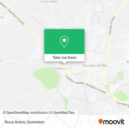 Roca Autos map