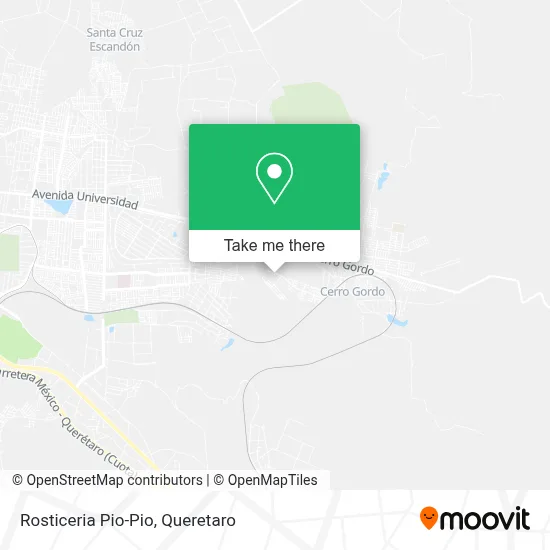 Rosticeria Pio-Pio map