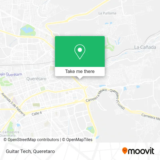 Guitar Tech map
