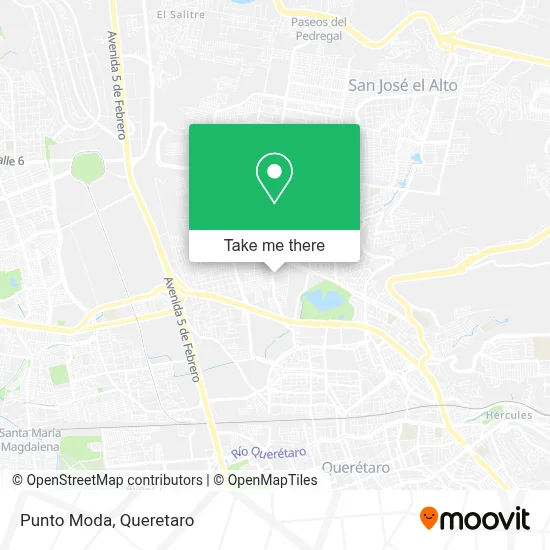 Punto Moda map