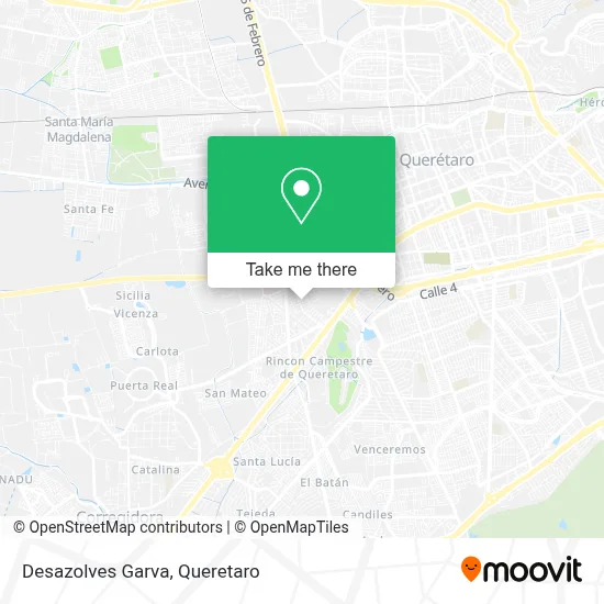 Desazolves Garva map