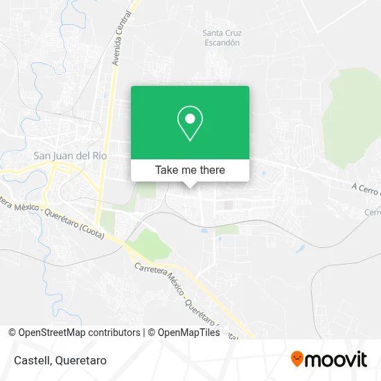 Castell map