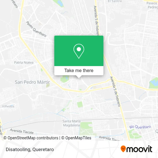 Disatooling map