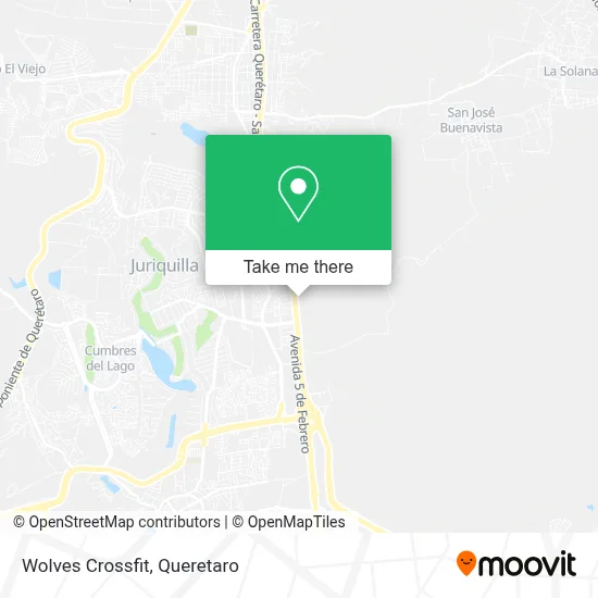 Wolves Crossfit map