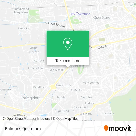 Balmark map