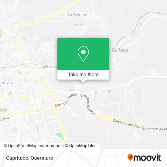 Capritaco map