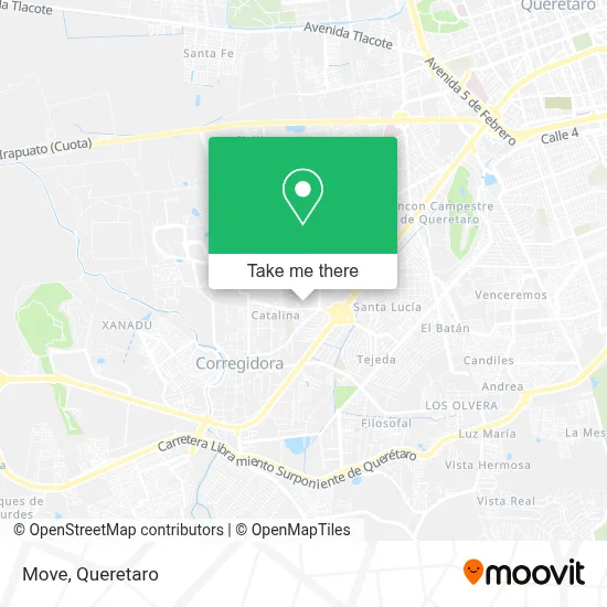 Move map