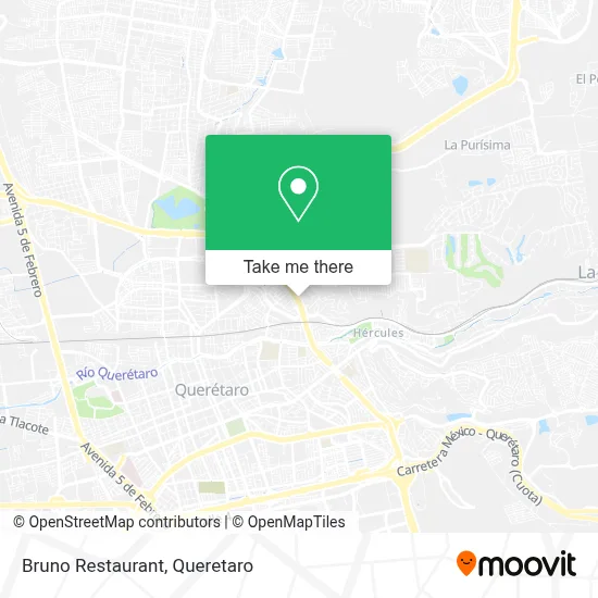 Ristorante Bruno map
