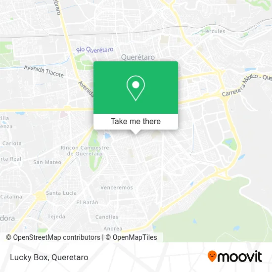 Lucky Box map