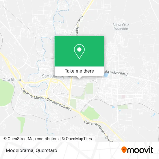 Modelorama map