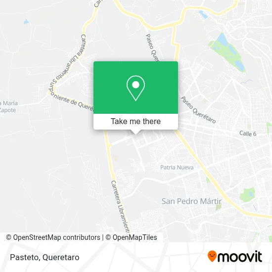 Pasteto map
