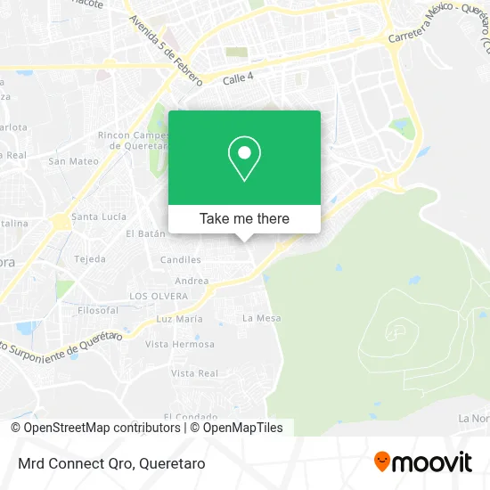 Mrd Connect Qro map