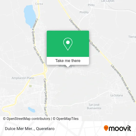 Dulce Mer Mer.. map