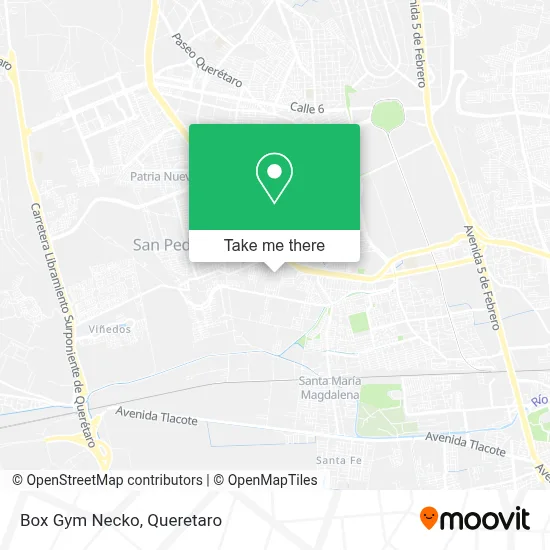 Box Gym Necko map