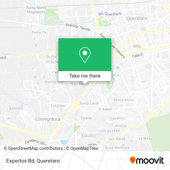 Expertos Bd map