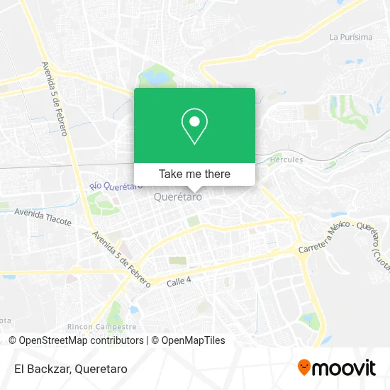 El Backzar map