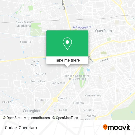 Codae map