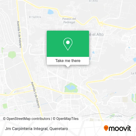 Jm Carpintería Integral map