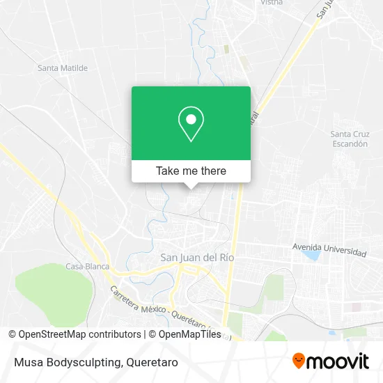 Musa Bodysculpting map