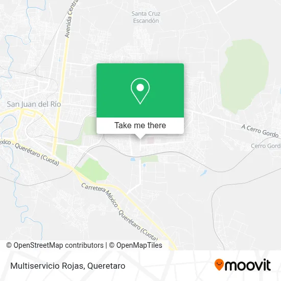 Multiservicio Rojas map