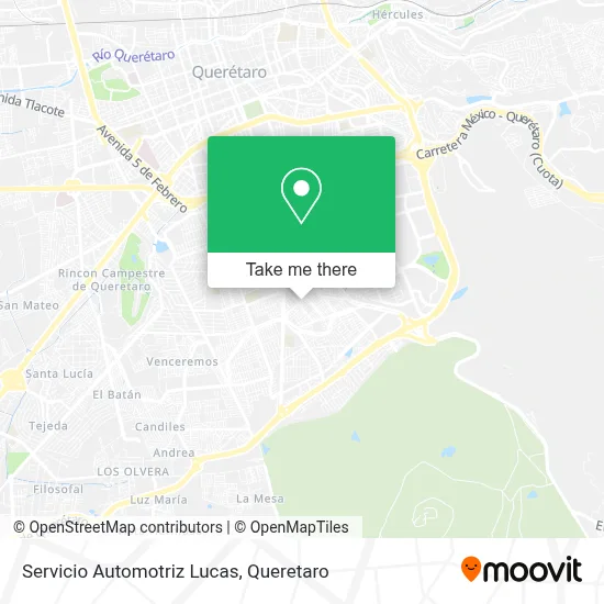 Servicio Automotriz Lucas map