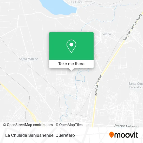 La Chulada Sanjuanense map