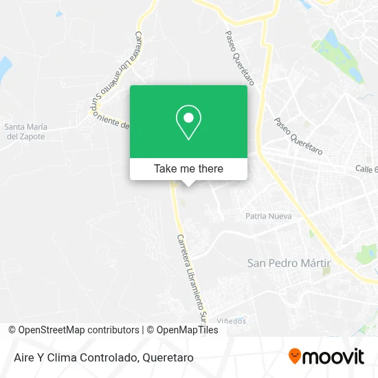 Aire Y Clima Controlado map