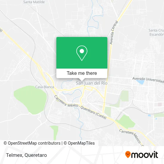 Telmex map