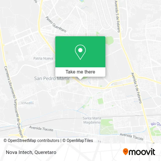 Nova Intech map