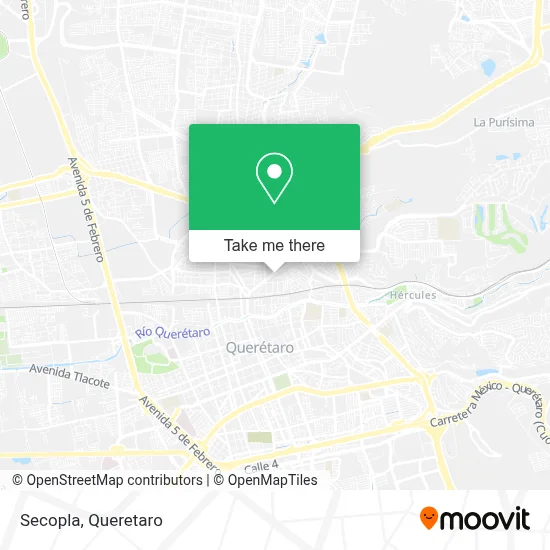 Secopla map