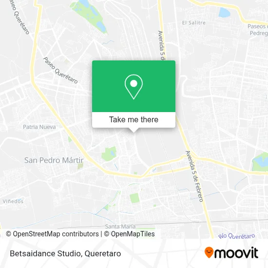 Betsaidance Studio map
