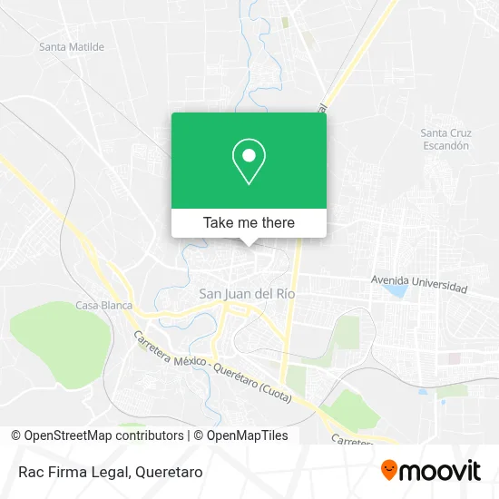 Mapa de Rac Firma Legal