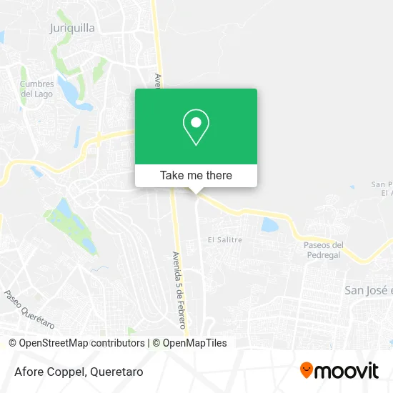 Afore Coppel map