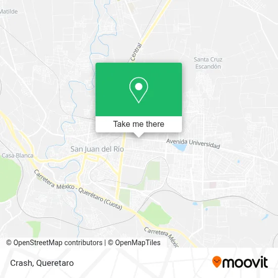 Crash map