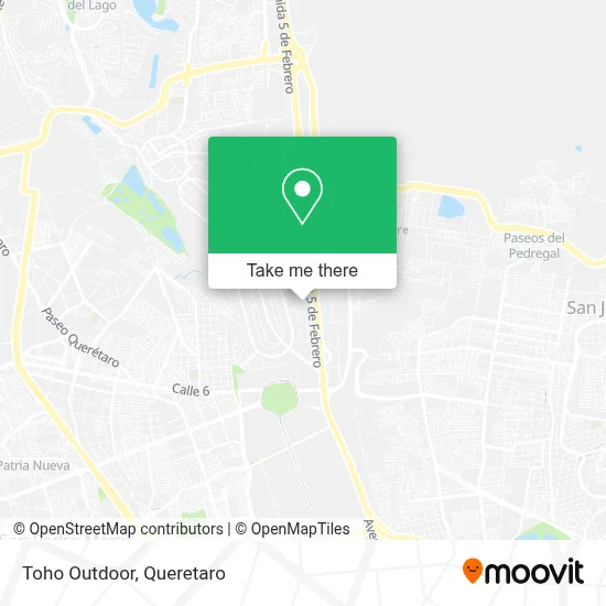 Toho Outdoor map