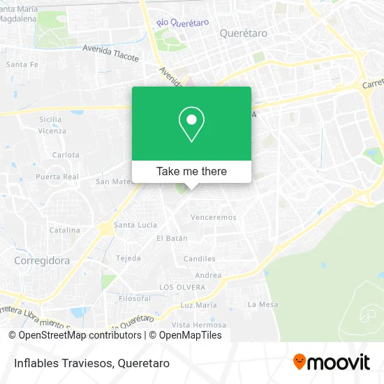 Inflables Traviesos map