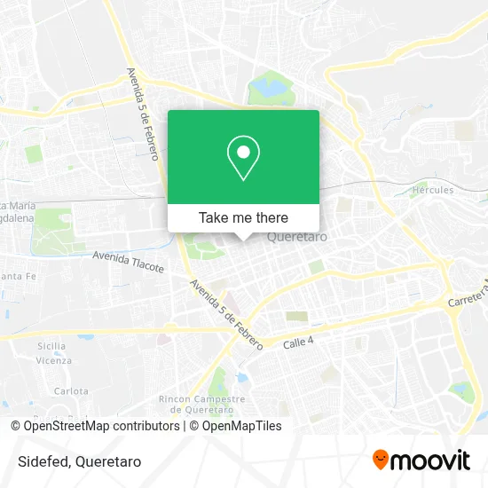 Sidefed map