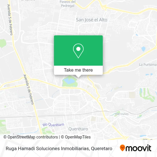 Ruga Hamadi Soluciones Inmobiliarias map