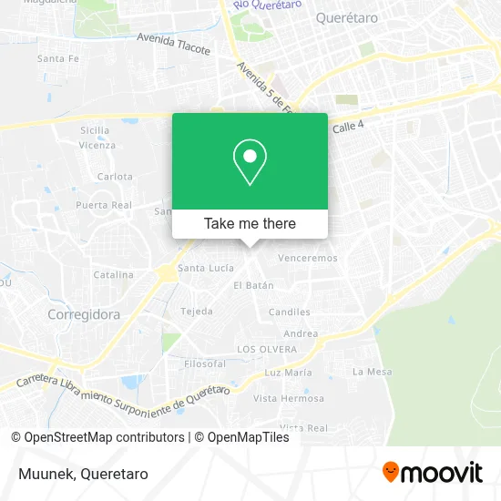 Muunek map